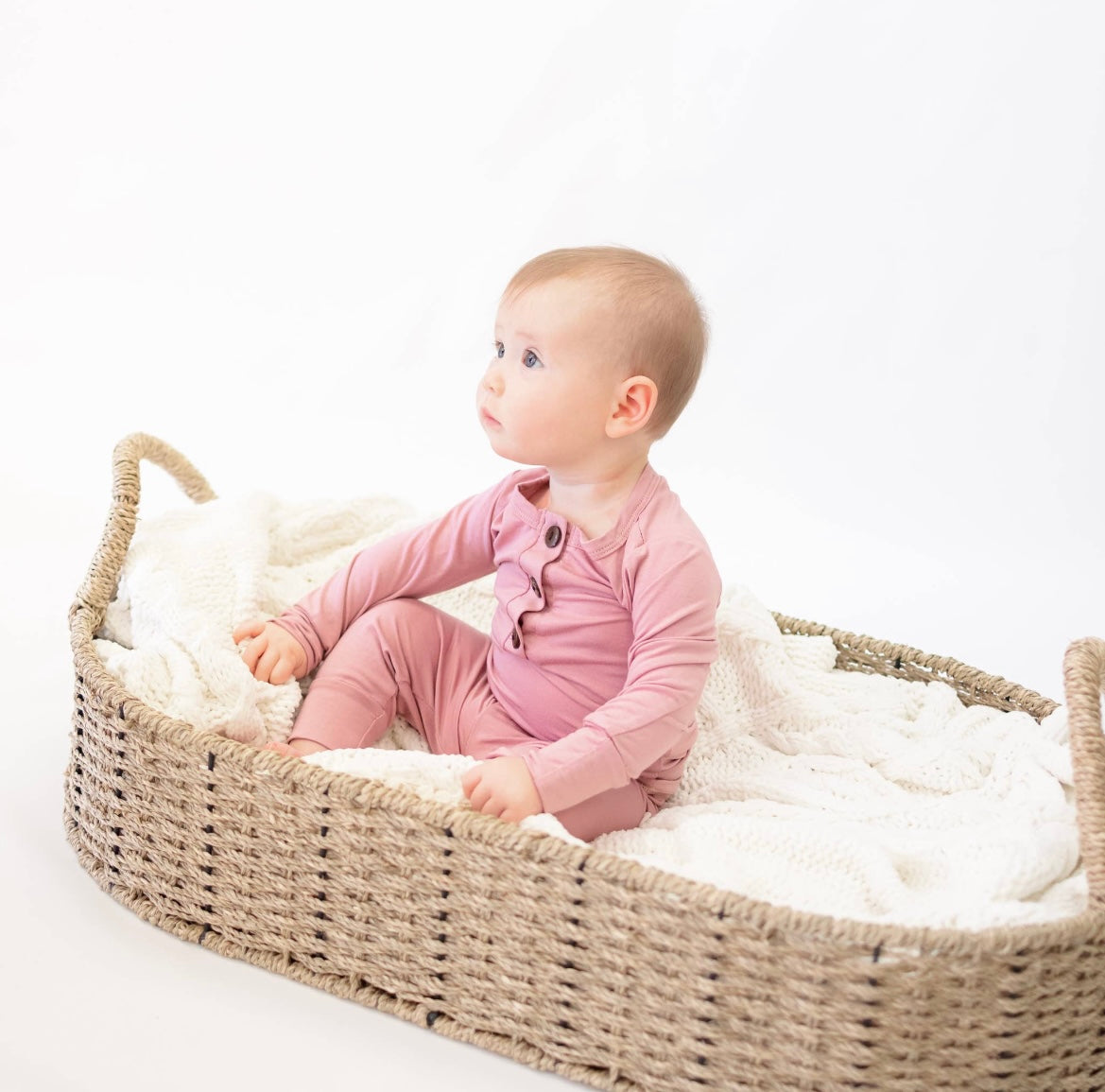 Todelt sæt - Dusty rose